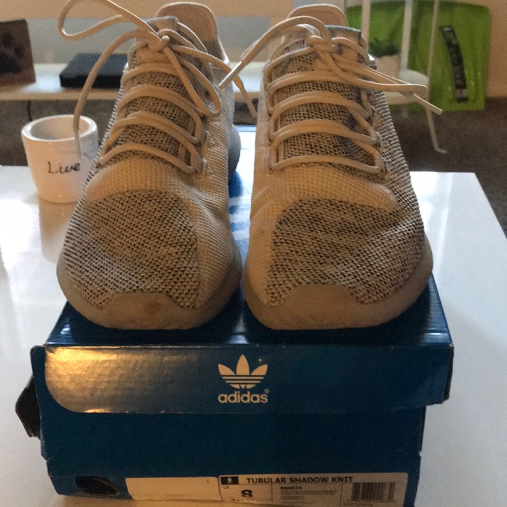 Adidas tubular shadow knit sneakers